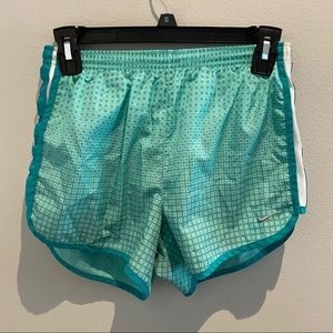 Nike Dri-Fit Aqua Blue Running Shorts